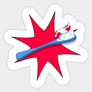 Toothbrush! Sticker